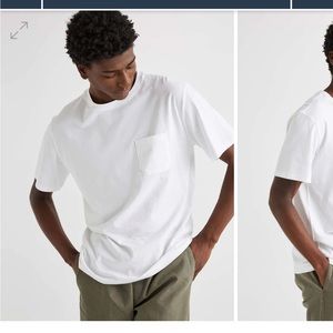 Brand : Richer Poorer | Style : Pima Pocket Tee | Color : White